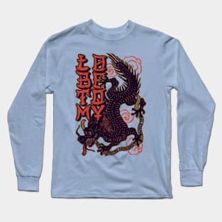 CHASING DRAGONS by LOBO TOMY skateboards Long Sleeve T-Shirt